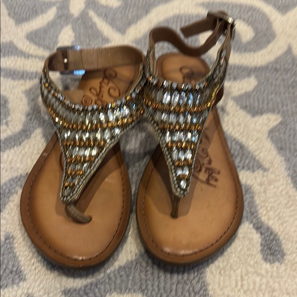 Naughty Monkey Sandals Size 6
